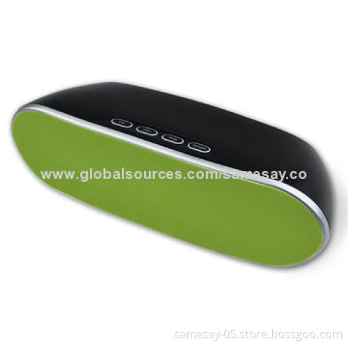 High-quality Portable Bluetooth Speaker for Smartphones, USB Charging, Aux-in, 6W Power
